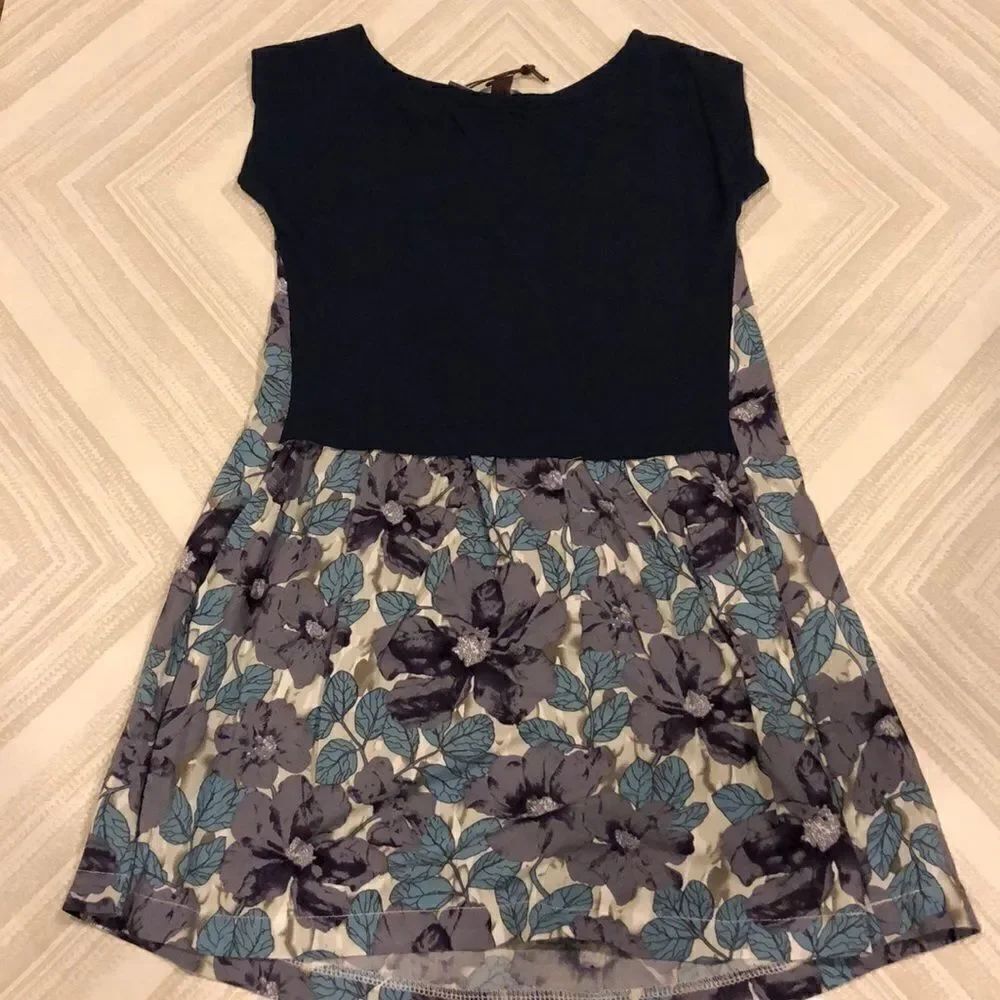 Imoga Girls Short Sleeve Floral Dress